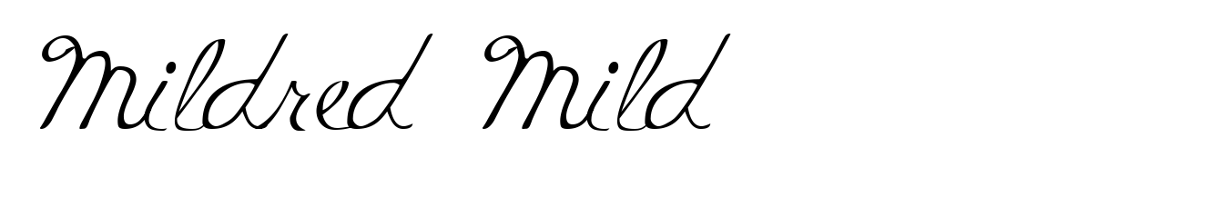 Mildred Mild